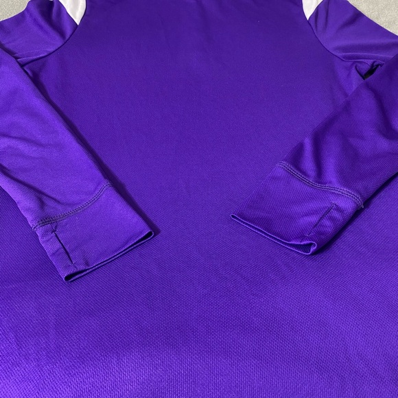 Women’s Large Minnesota Vikings TX3 Cool 1/4 Zip Pullover - Picture 10 of 15